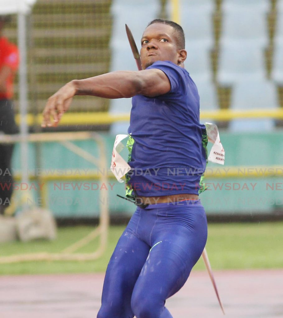 Two-time Olympic medallist Keshorn Walcott. - Photo by Angelo Marcelle