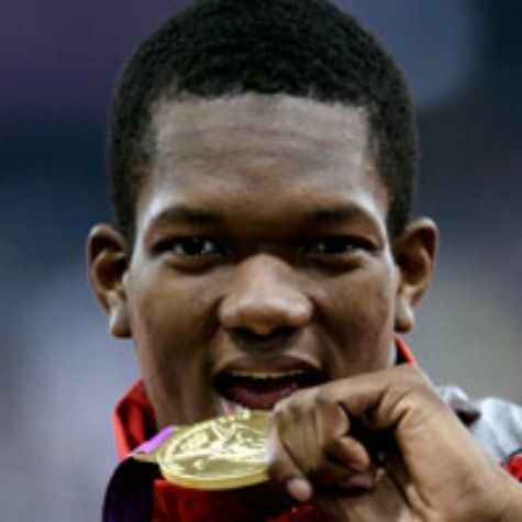 Olympic 2012 Javelin Gold Medallist Keshorn Walcott.  TTOC