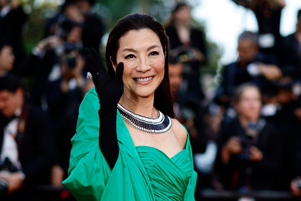 FILE PHOTO-The 76th Cannes Film Festival - Screening of the film "Firebrand" (Le jeu de la reine) in competition - Red Carpet Arrivals - Cannes, France, May 21, 2023. Michelle Yeoh poses. REUTERS/Sarah Meyssonnier/File Photo (Image obtained at reuters.com)