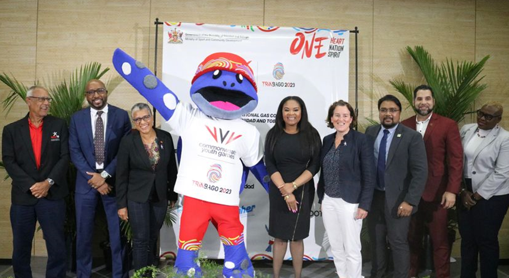 Cocoyea the turtle, official mascot for the Trinbago 2023 Commonwealth Youth Games, makes a first appearance to promote the launch of ticket sales ©Trinbago 2023 (Image obtained at insidethegames.biz)