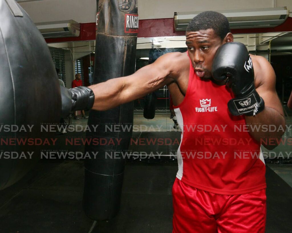 Trinidad and Tobago boxer Nigel Paul - File photo by Angelo Marcelle (Image obtained at newsday.co.tt)