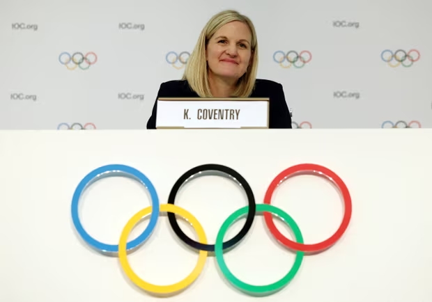 Kirsty Coventry will need all her political skills to navigate the years ahead. Photograph: Louisa Gouliamaki/Reuters (Image obtained at theguardian.com)