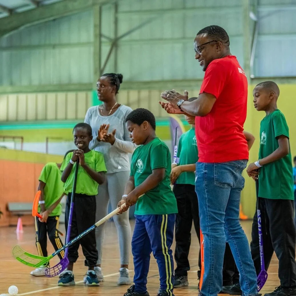 FLASHBACK: On November 18, 2023, Special Olympics Trinidad and Tobago held its first Floorball Games at the Southern Regional Indoor Facility in Pleasantville. (Image obtained at trinidadexpress.com)