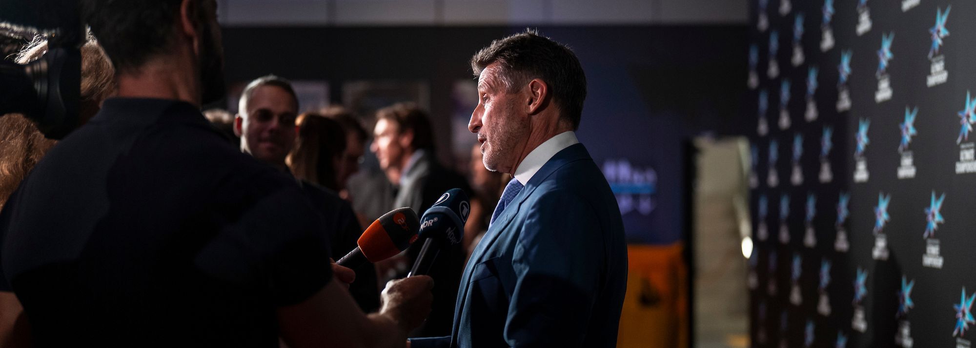 Sebastian Coe at the Ultimate Party (© World Athletics, Photo Credit: Christel Saneh) (Image obtained at worldathletics.org)